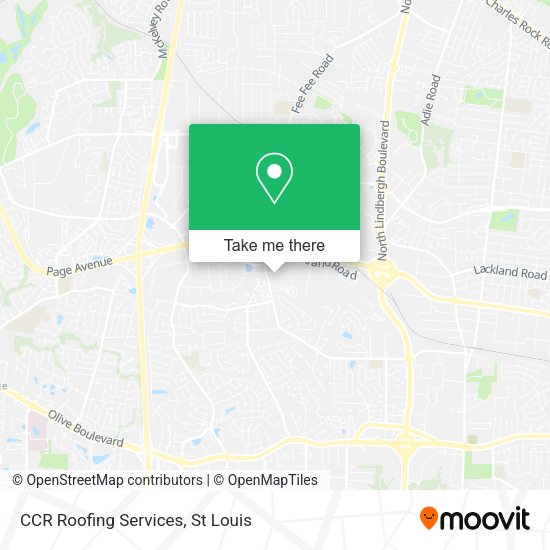 Mapa de CCR Roofing Services