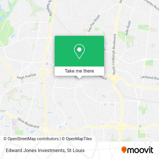 Mapa de Edward Jones Investments