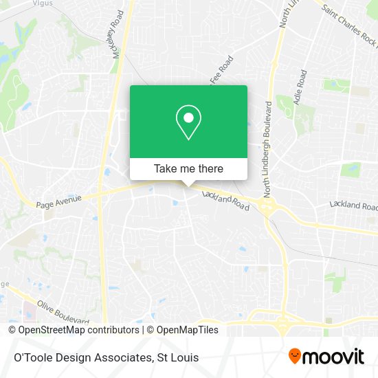 O'Toole Design Associates map
