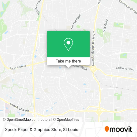 Xpedx Paper & Graphics Store map