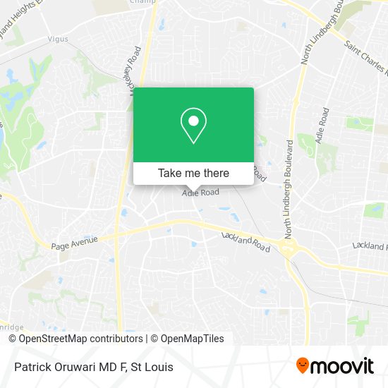 Patrick Oruwari MD F map