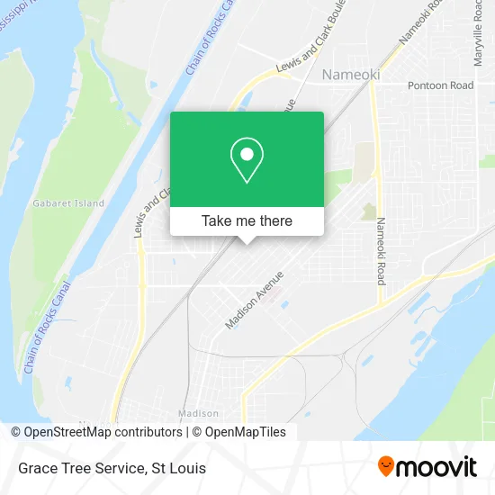 Grace Tree Service map
