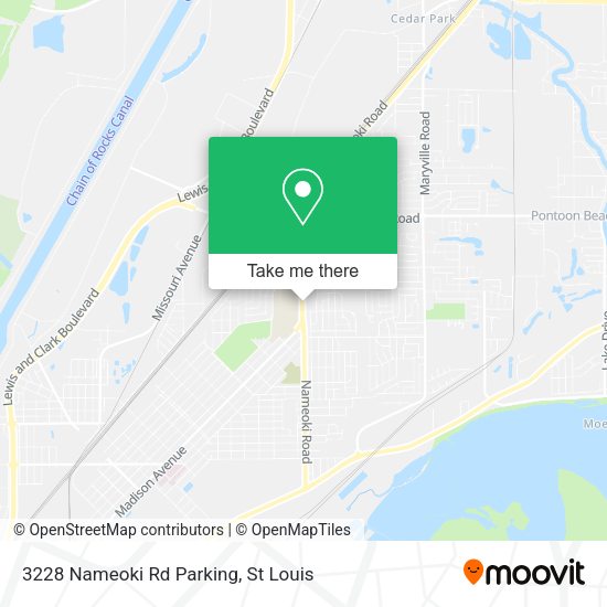 3228 Nameoki Rd Parking map