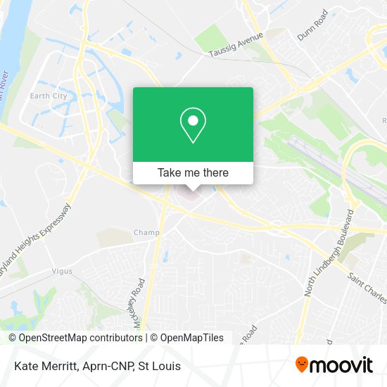 Mapa de Kate Merritt, Aprn-CNP