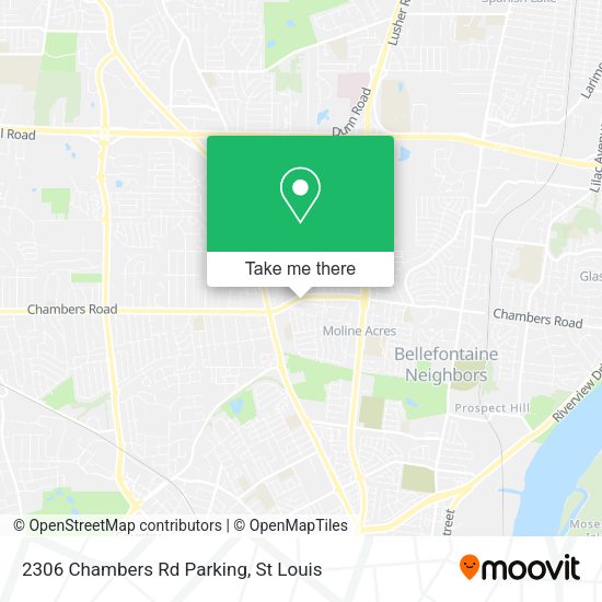 2306 Chambers Rd Parking map