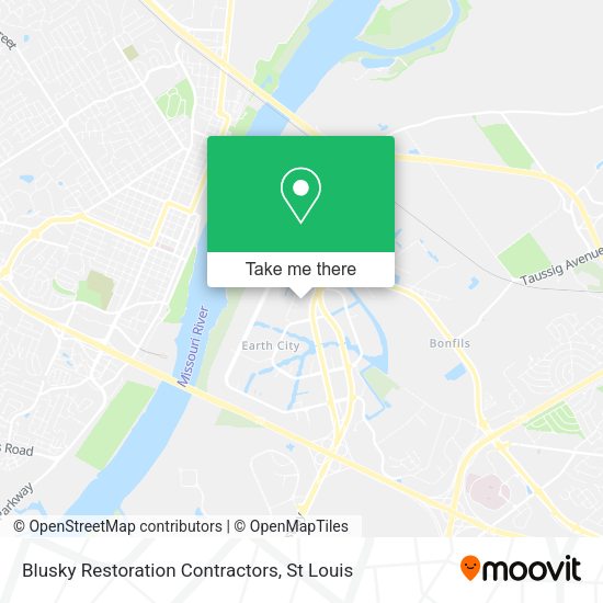 Blusky Restoration Contractors map