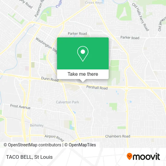 TACO BELL map