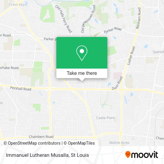 Immanuel Lutheran Musalla map