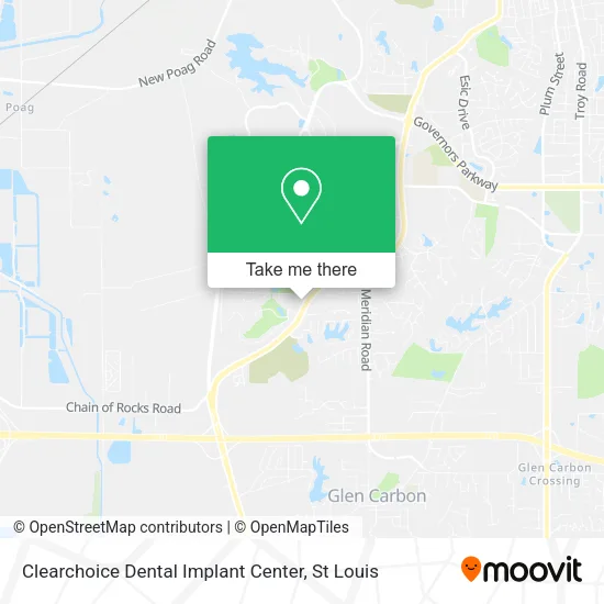 Clearchoice Dental Implant Center map