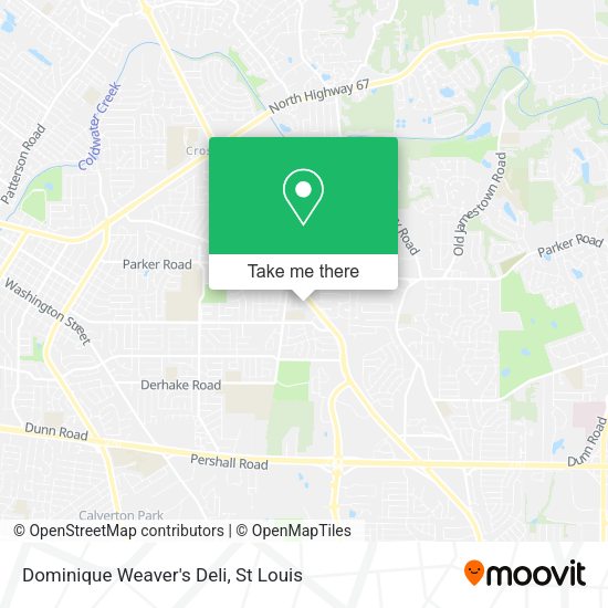 Dominique Weaver's Deli map