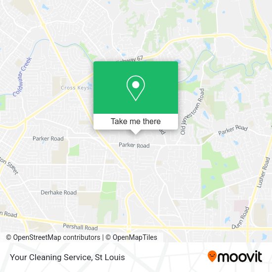 Your Cleaning Service map