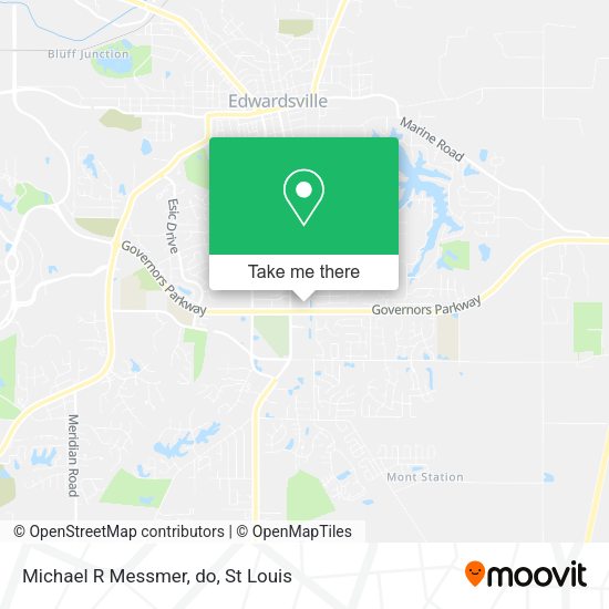 Mapa de Michael R Messmer, do