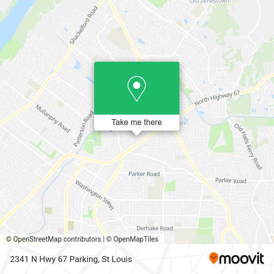 Mapa de 2341 N Hwy 67 Parking