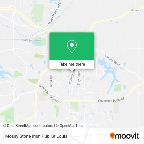 Mossy Stone Irish Pub map