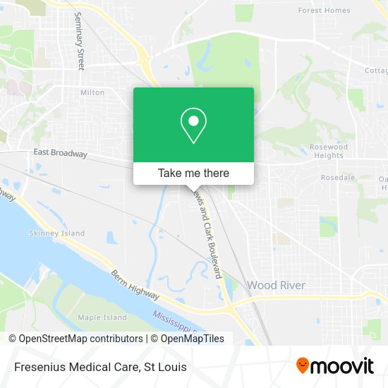 Fresenius Medical Care map