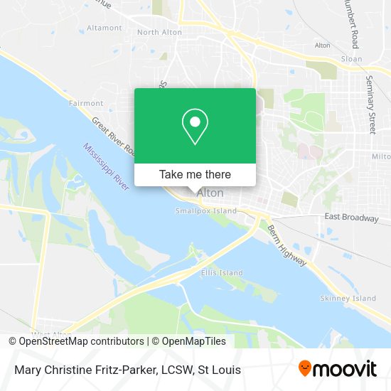 Mary Christine Fritz-Parker, LCSW map