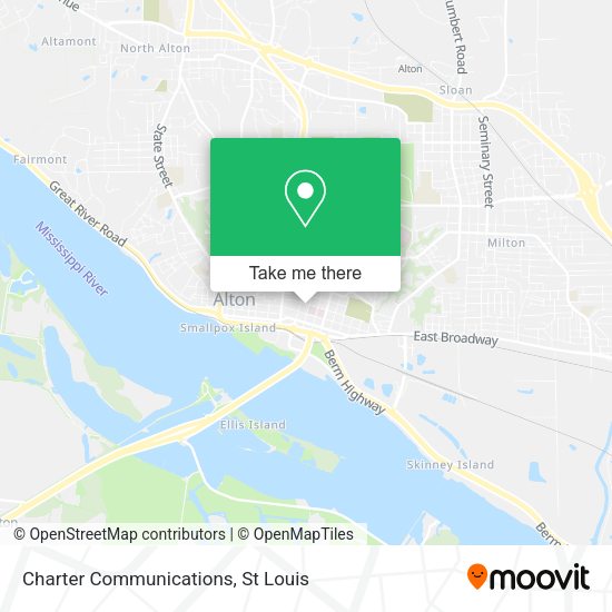 Charter Communications map