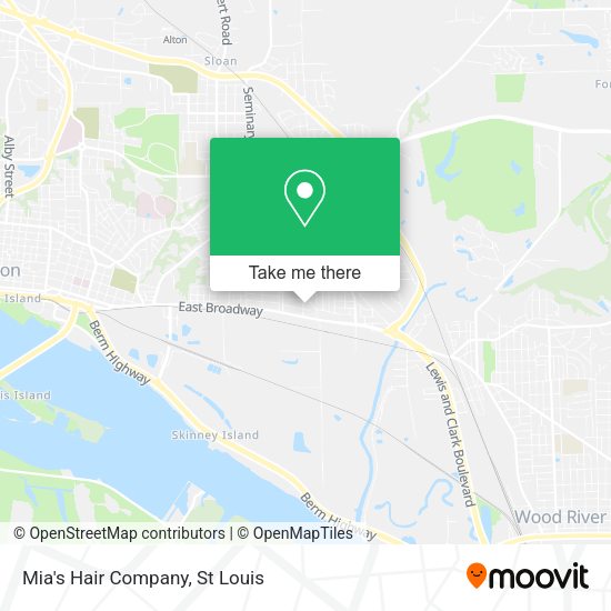 Mia's Hair Company map