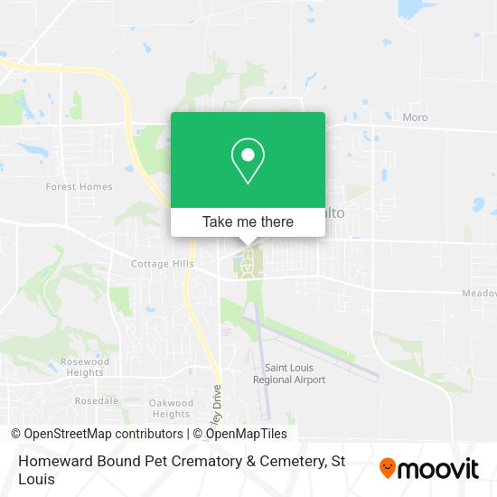 Homeward Bound Pet Crematory & Cemetery map