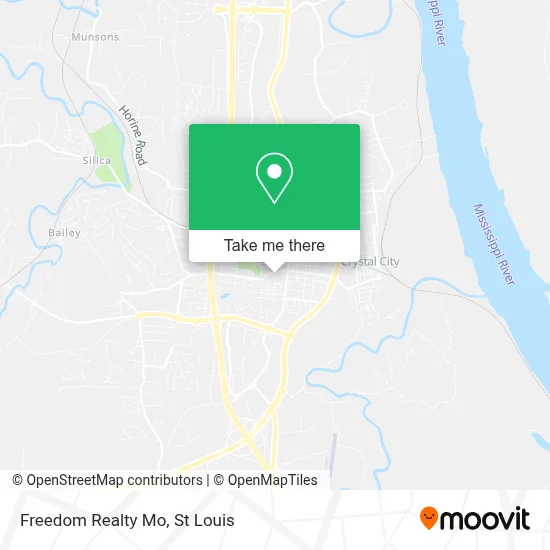 Freedom Realty Mo map