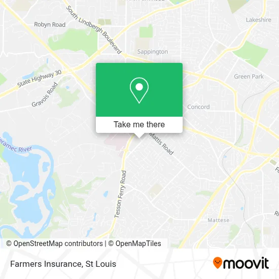 Farmers Insurance map