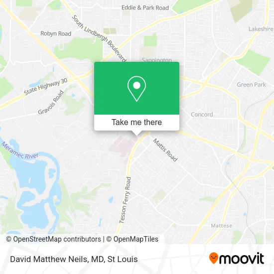 David Matthew Neils, MD map