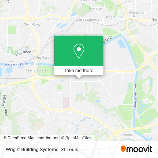 Mapa de Wright Building Systems