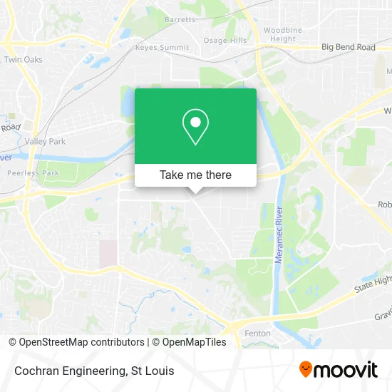 Cochran Engineering map