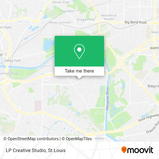 LP Creative Studio map