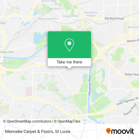 Menneke Carpet & Floors map