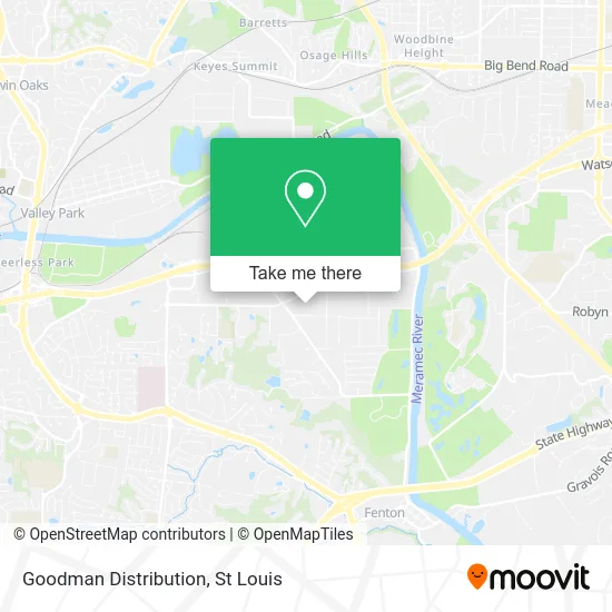 Goodman Distribution map