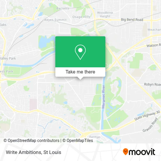 Write Ambitions map