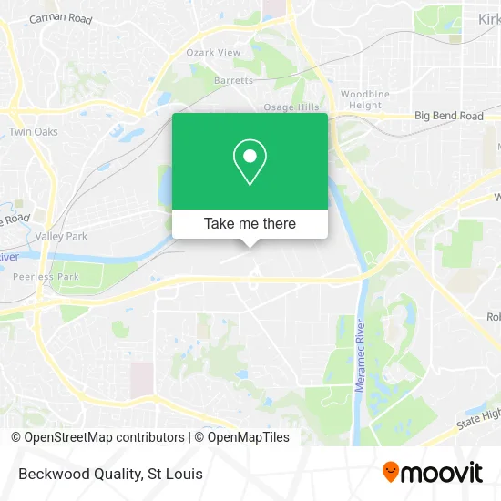 Beckwood Quality map