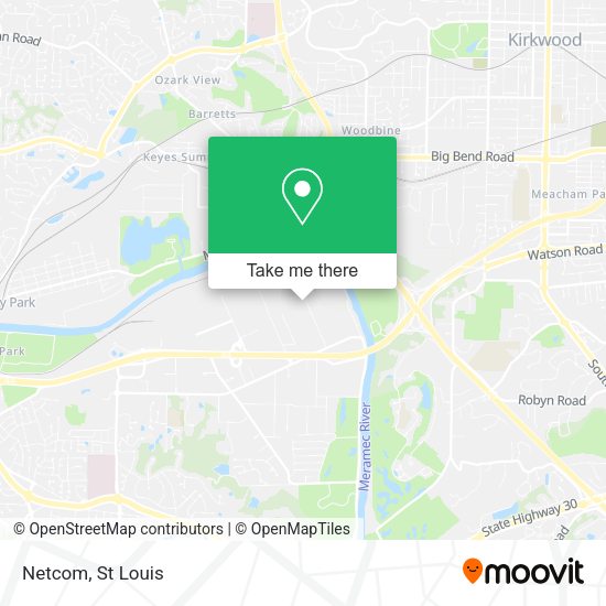 Netcom map