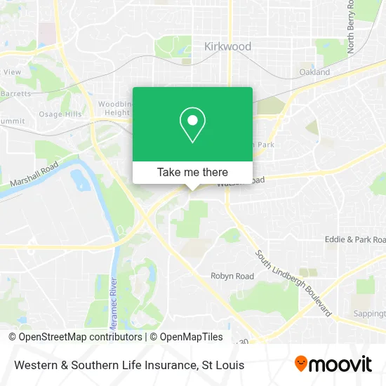 Western & Southern Life Insurance map