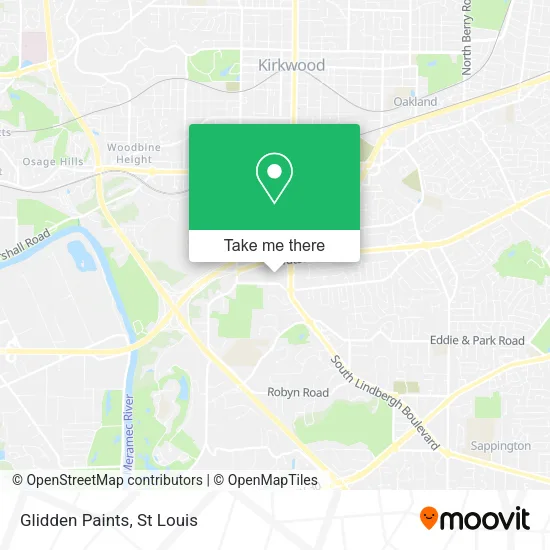Glidden Paints map