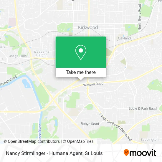 Nancy Stirmlinger - Humana Agent map