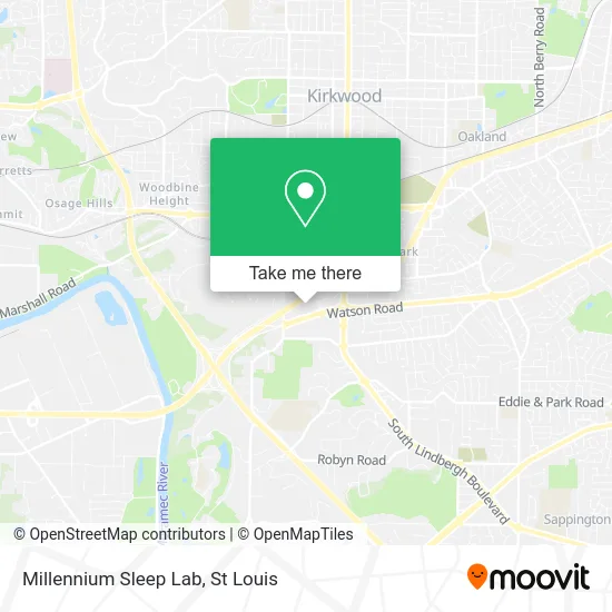 Millennium Sleep Lab map