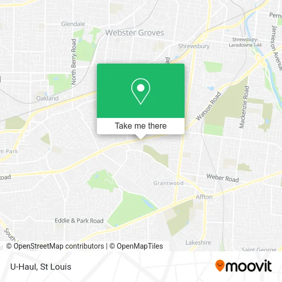 Mapa de U-Haul