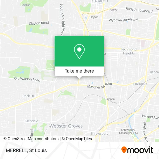 MERRELL map