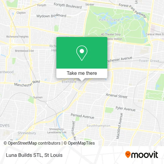 Mapa de Luna Builds STL