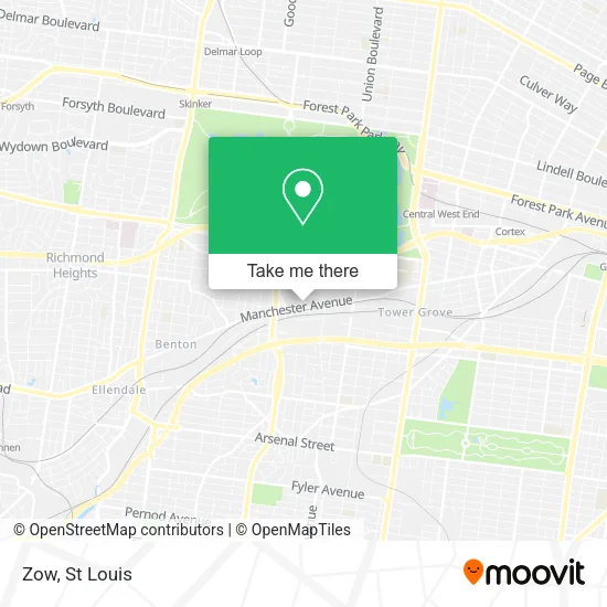 Mapa de Zow