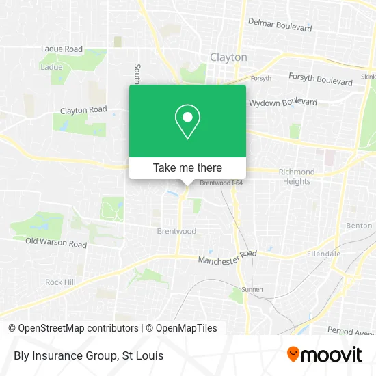 Bly Insurance Group map