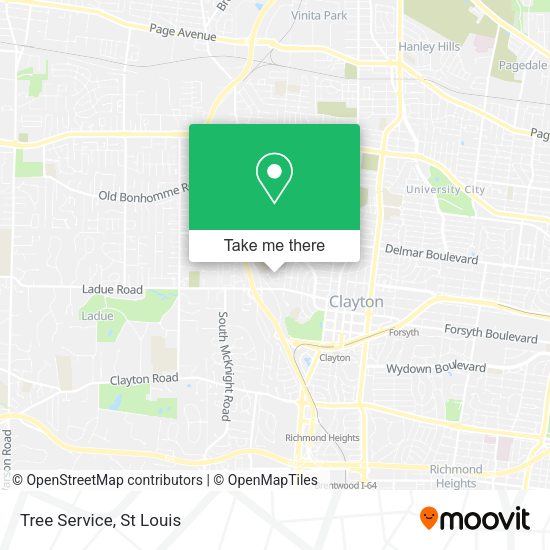 Tree Service map