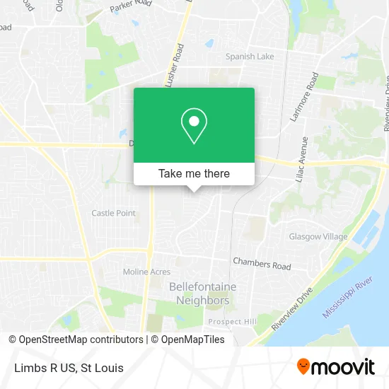 Limbs R US map