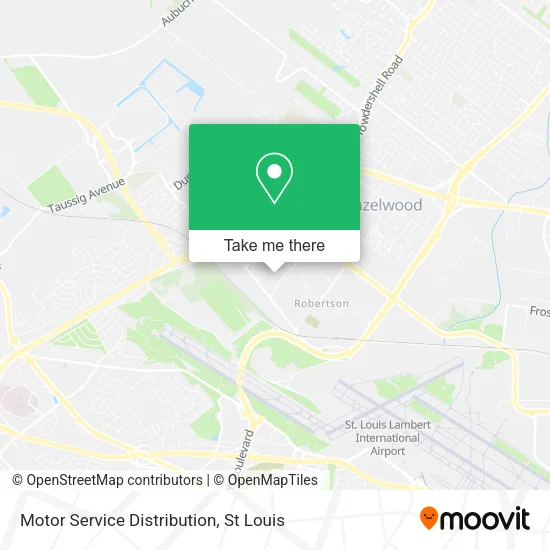 Mapa de Motor Service Distribution