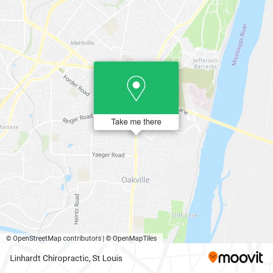 Linhardt Chiropractic map