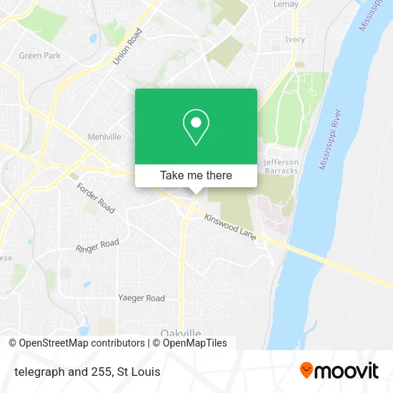 Mapa de telegraph and 255