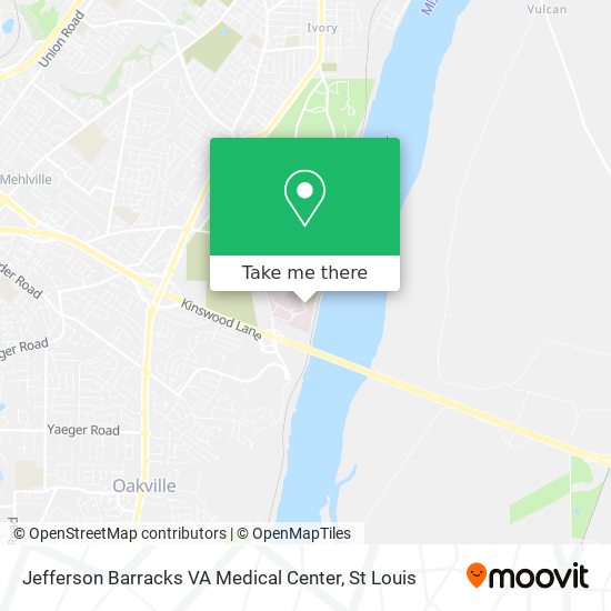 Jefferson Barracks VA Medical Center map
