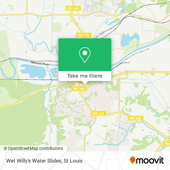 Mapa de Wet Willy's Water Slides